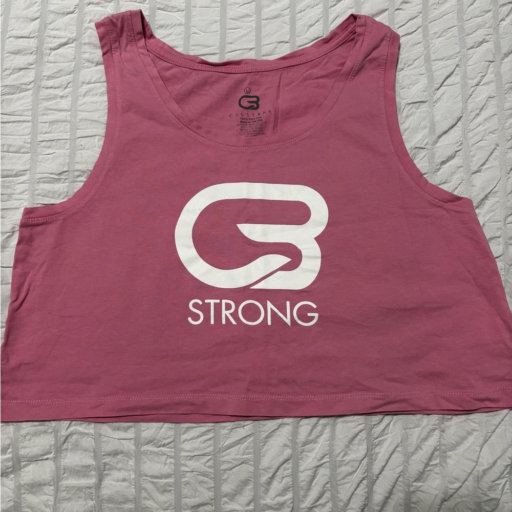 Cyclebar crop tank